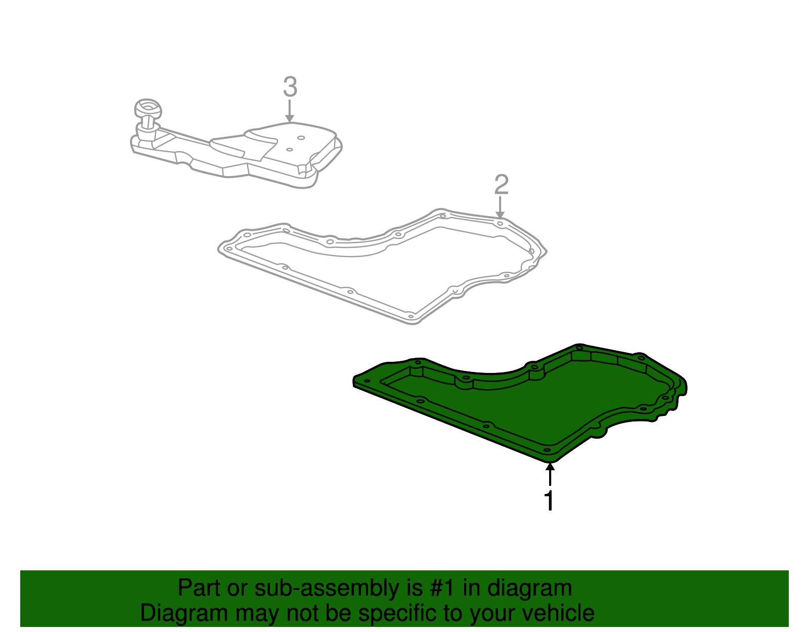 Automatic Transmission Fluid Pan - GM (08685184)