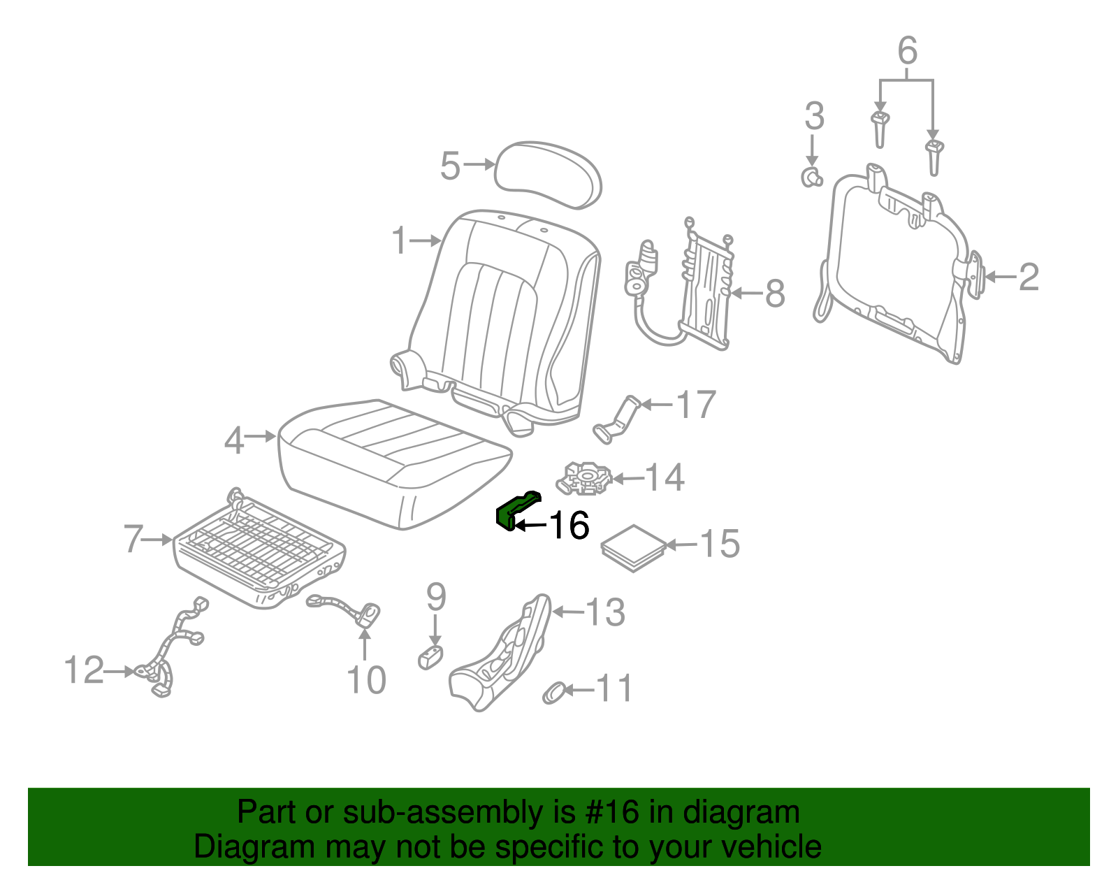 Lower Duct - Ford (YL7Z-18D507-BA)