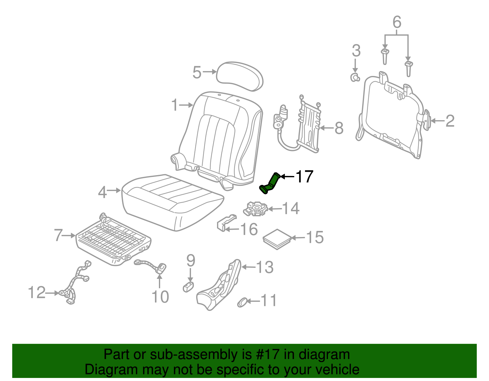 Upper Duct - Ford (YL7Z-18D507-AA)