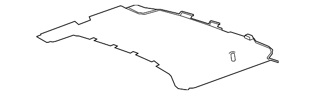 Shale Headlining Trim Panel - GM (84411442)