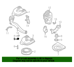 Genuine Nissan Superior Capa Selo 16568-77A10 Genuine Nissan Superior Capa Selo 16568-77A10