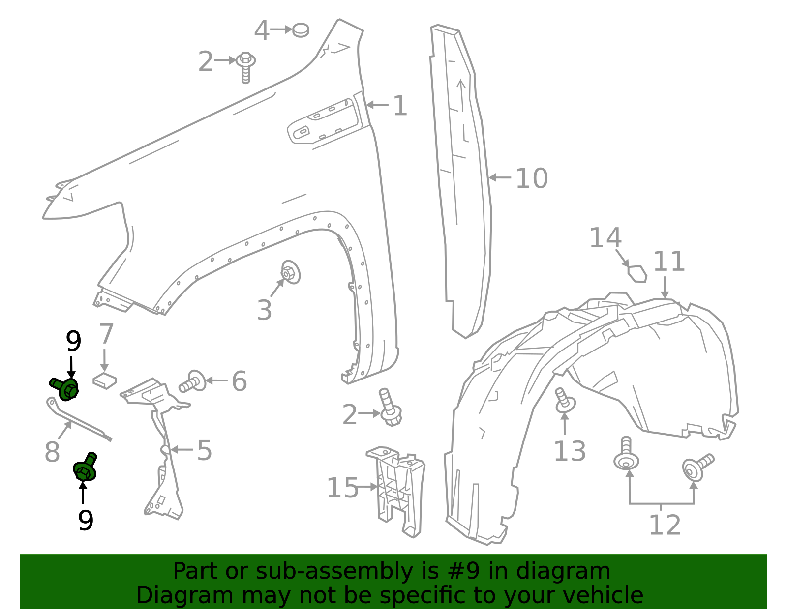 Multi-Purpose Bolt - GM (11519382)