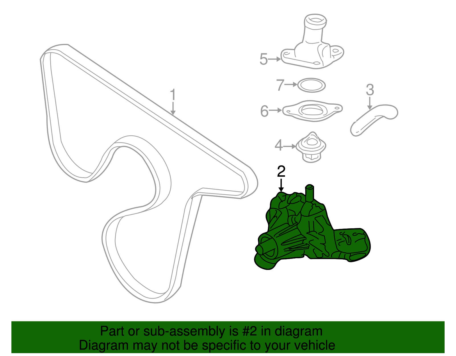 Engine Water Pump - GM (19417097)