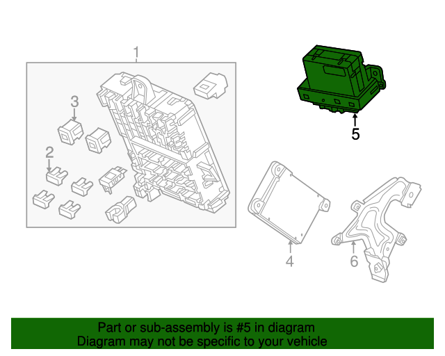 20142015 Honda CRZ Control Module 39980SZTA52 Honda Factory Parts