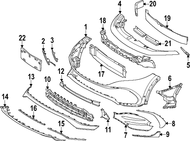 243-625-22-00 - Side Extension For 2022-2023 Mercedes-Benz  
