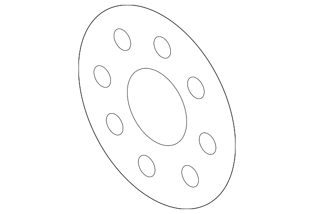 2013-2016 Porsche Cayenne Vibration Damper Shim WHT-003-351 | Porsche Marin