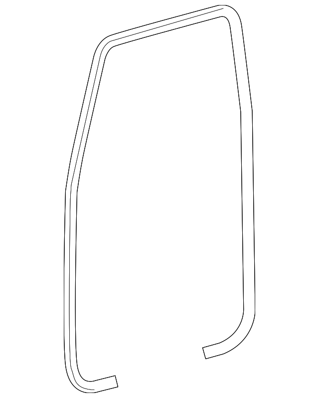 6231352051C0 Front WeatherStrip 20042006 Scion xB Boch Toyota