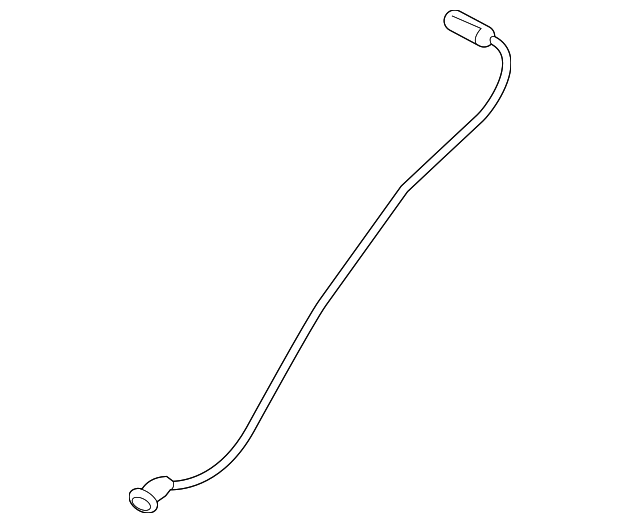 39094879 Passenger Side Sunroof Housing Front Drain Hose 20182020