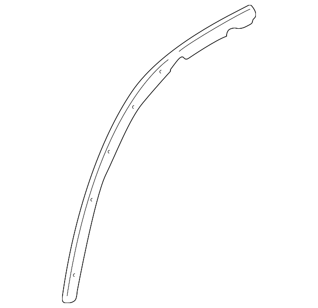 Weatherstrip - GM (25715776)