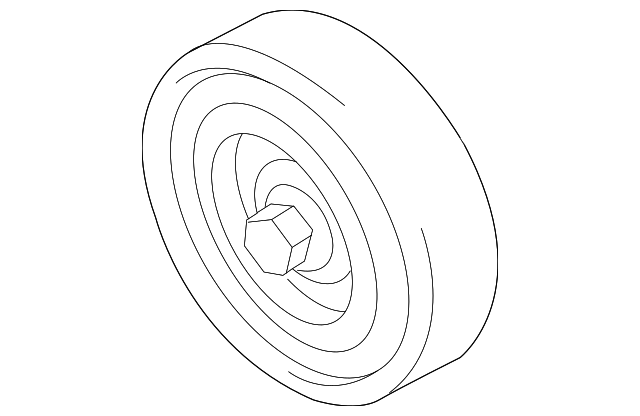 Motorcraft™ Accessory Drive Belt Idler Pulley - Ford (YS-358)