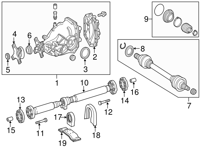 222-410-08-81 - Bearing 2014-2017 Mercedes-Benz | Mercedes-Benz 