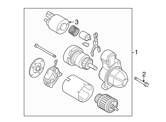36120-2G200 - Starter Solenoid 2010-2018 Kia | Kia.Parts Store
