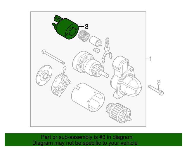 361202G200 Starter Solenoid 20102018 Kia Kia.Parts Store