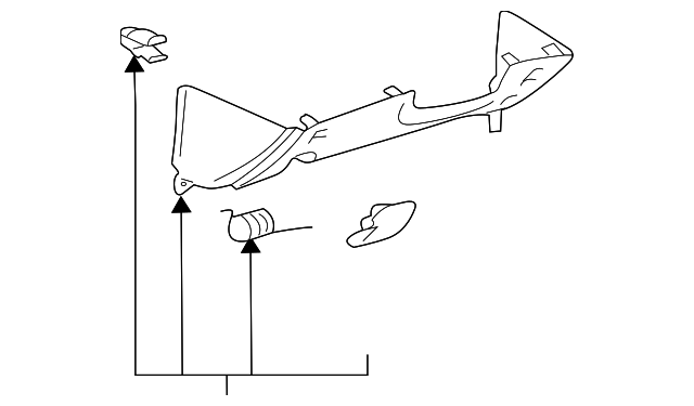 Lower Trim Panel - Toyota (55302-AA030-A0)