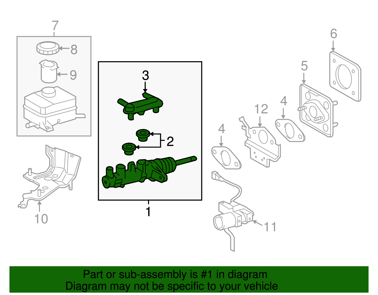 Master Cylinder - Toyota (47201-48210)