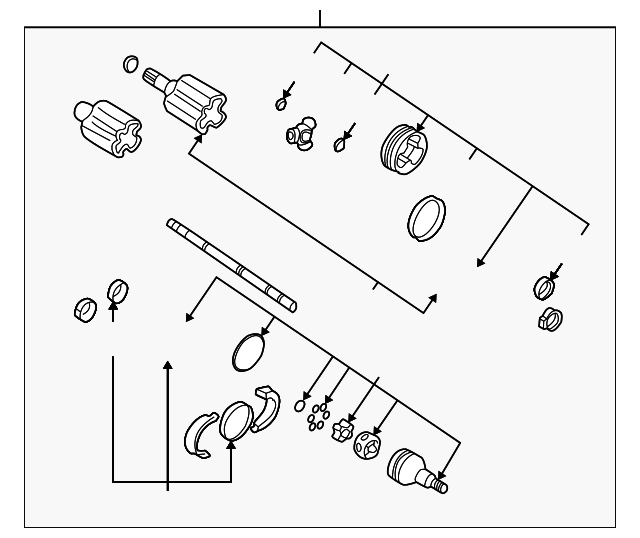 Axle Assembly - GM (93720063)
