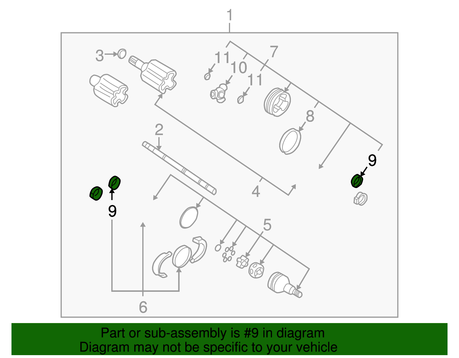 Inner Boot Clamp - GM (7844092)