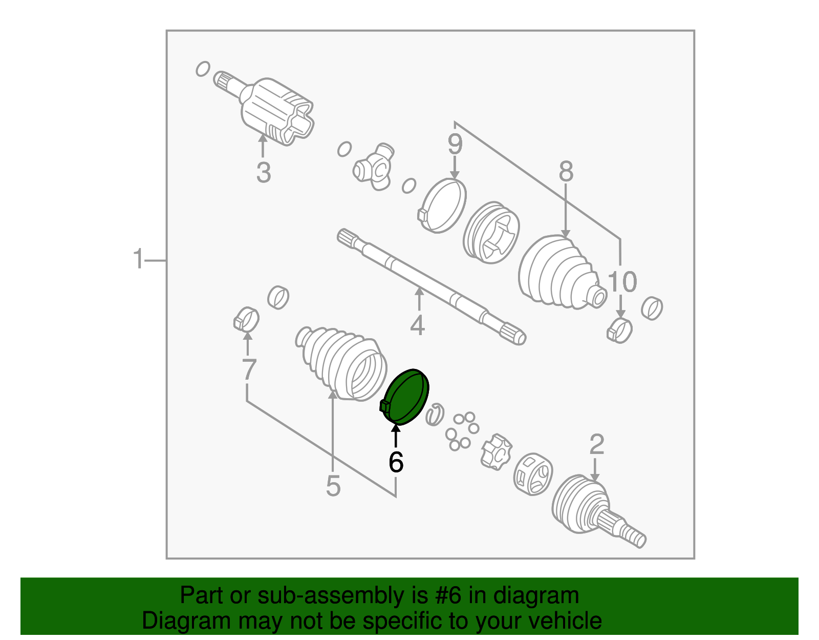 Boot Kit Clamp - GM (07848882)