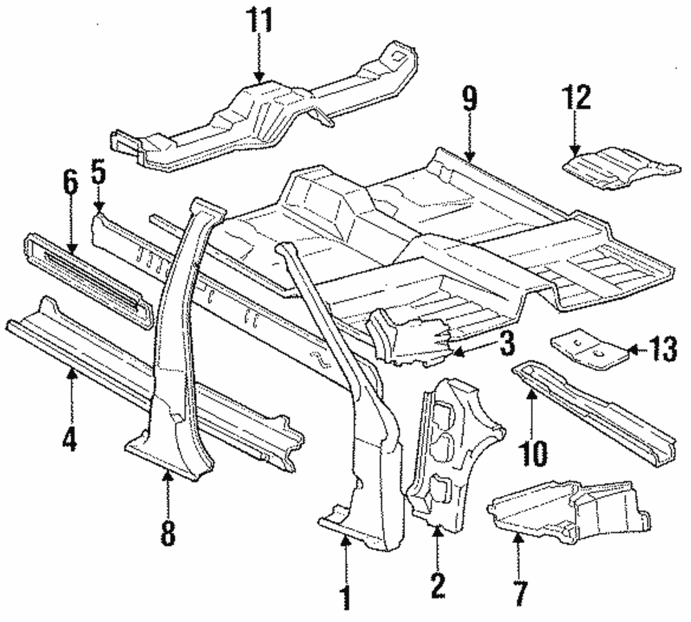 Rocker Panel - Ford (E83Z-5410133-A)