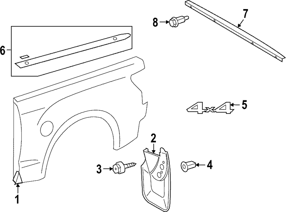 2022-2024 Toyota Tundra 2022-2024 Toyota Tundra - Side Trim Panel 66249 ...