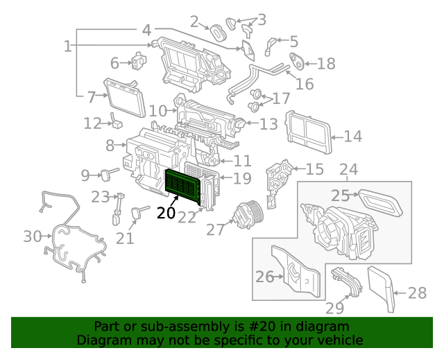 4M0819011 Auxiliary Heater 20172023 Audi Audi OEM Parts
