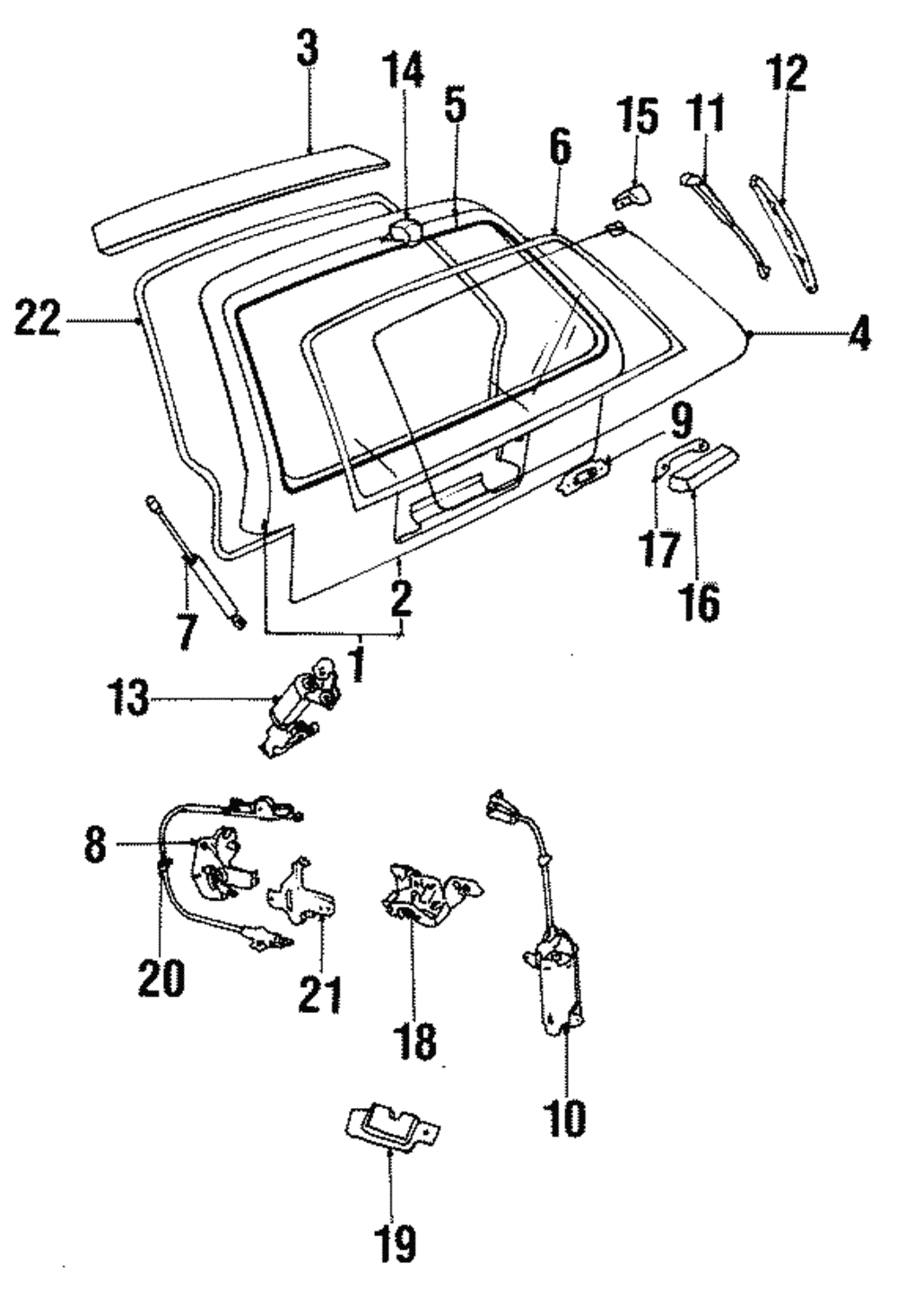 Wiper Arm - GM (20580465)