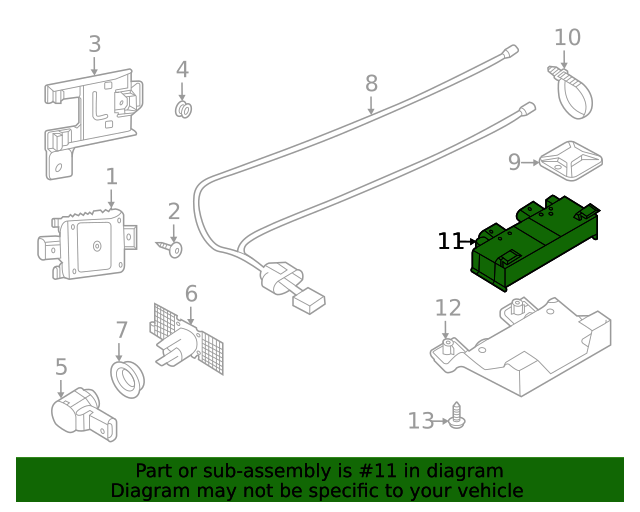 20202022 Volkswagen Passat Control Module 3AA962243H OEM Parts Online
