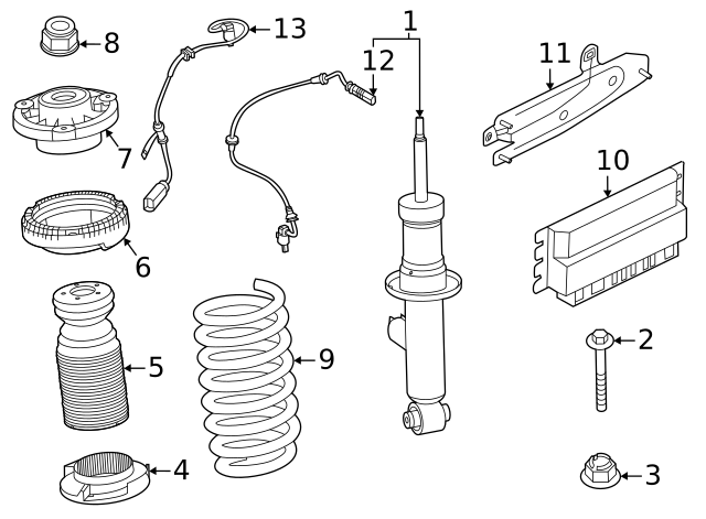 33508089612 - 2020-2024 BMW Connector Wire (33-50-8-089-612) | BMW 