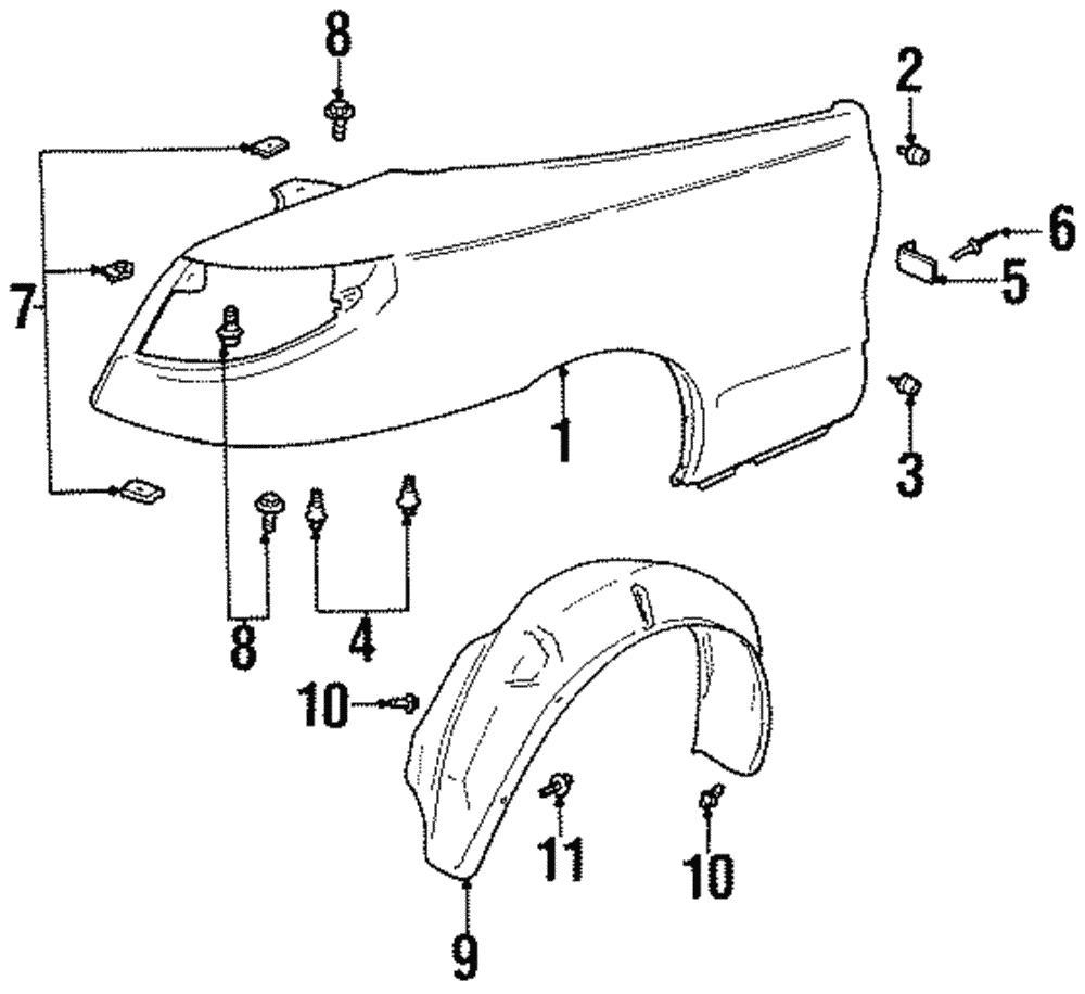 Bolt - GM (11589090)