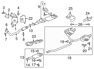 Exhaust Muffler with Exhaust Aftertreatment 85154356 | TascaParts.com