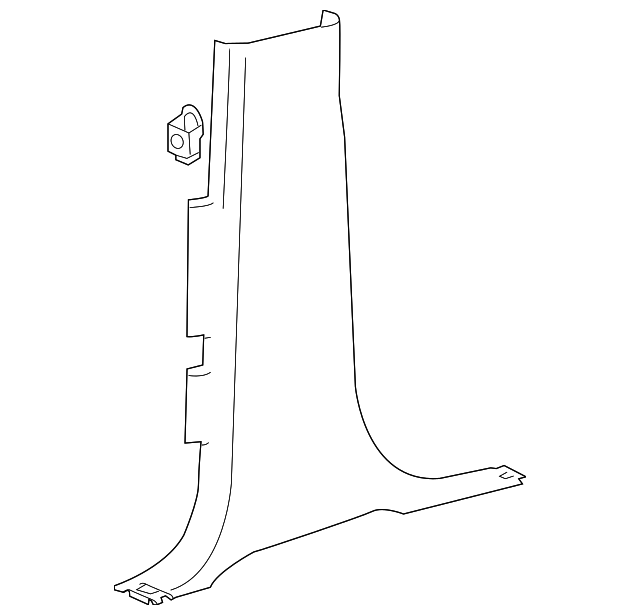 20152020 GM Door Pillar Post Trim Set Driver's Side (LH) 23375944