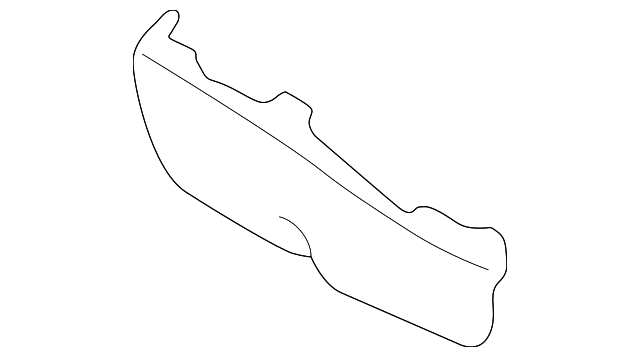 Cover, P/Seat Inner Adjuster Fin - GM (12455869)