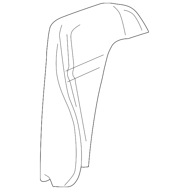Pad Assembly, P/Seat Black Cushion - GM (12454793)