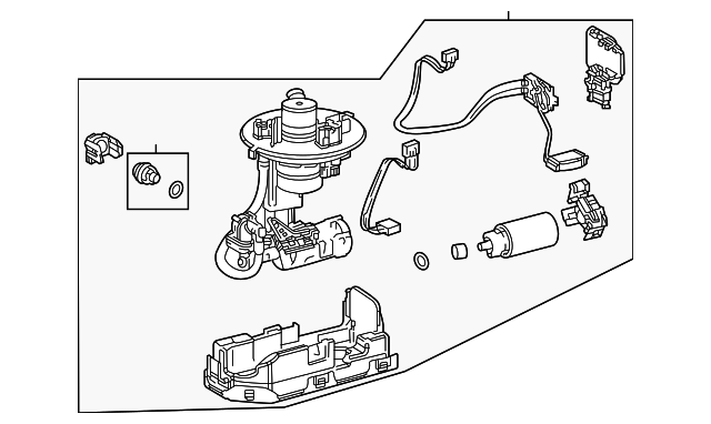 2020-2022 Toyota Highlander 2020-2022 Toyota Highlander - Fuel Pump ...