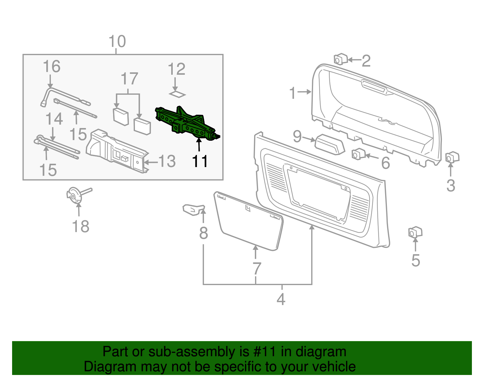 Vehicle Jack (15897196)