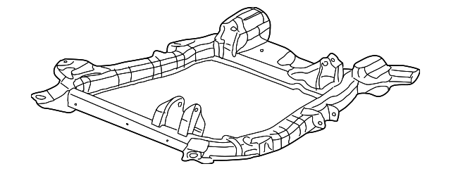 Frame Assembly, Drivetrain & Front    Suspension - GM (10365597)