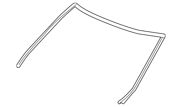 Windshield Side Reveal Molding - GM (10318304)