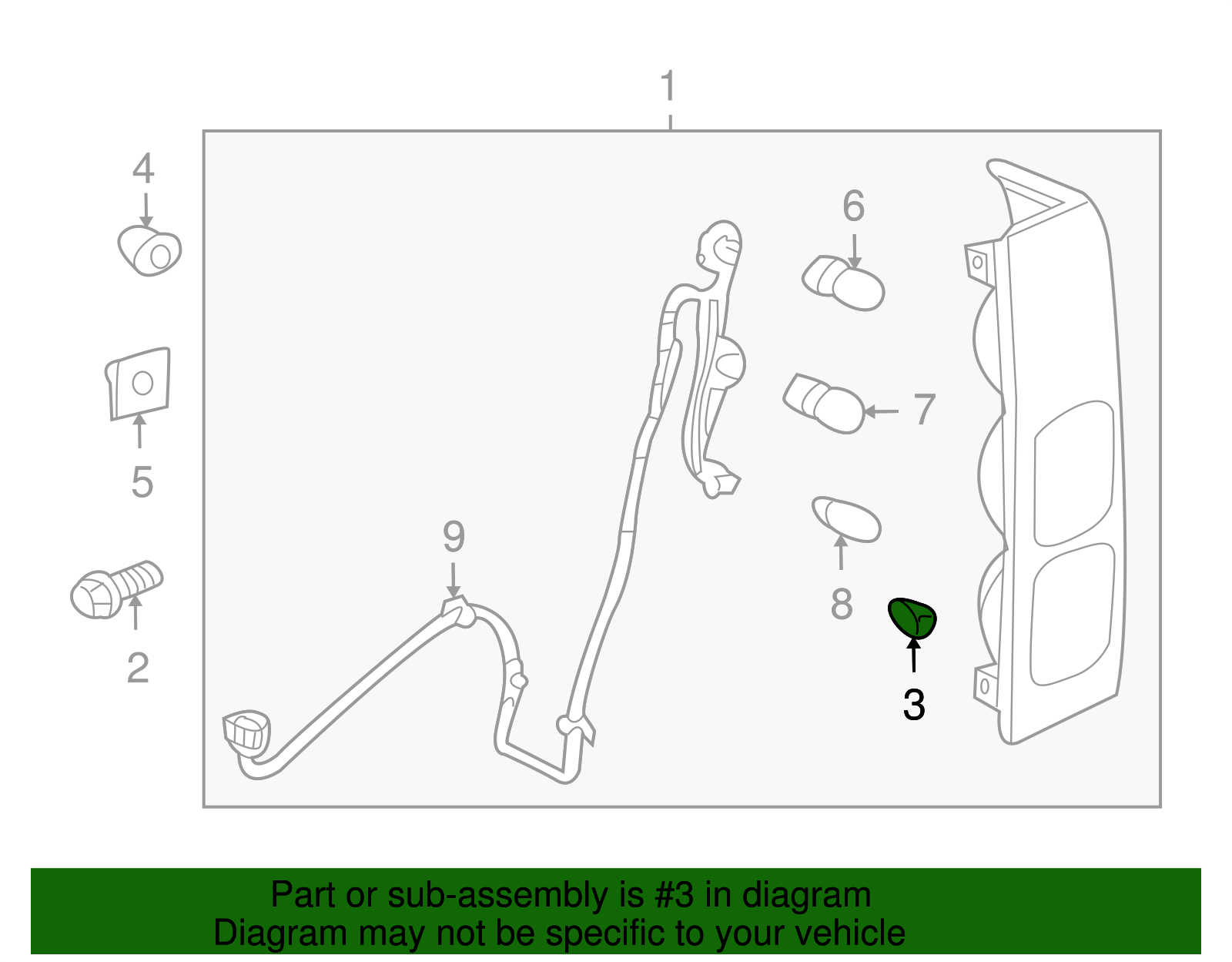 Multi-Purpose Nut - GM (11609759)