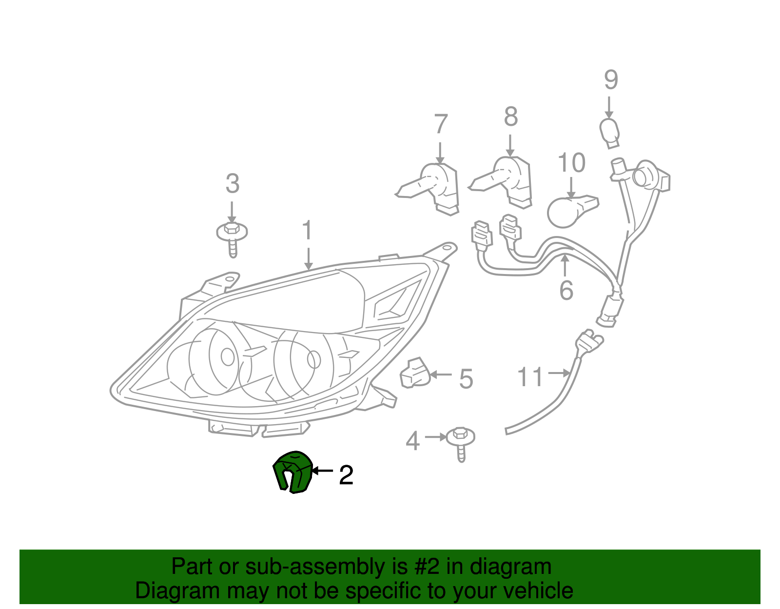 Multi-Purpose Nut - GM (25536302)