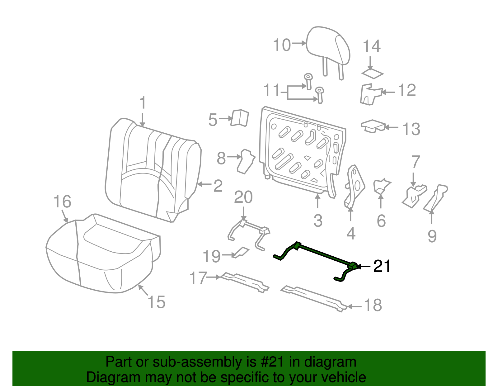 Link - Ford (YL8Z-78605B11-AB)