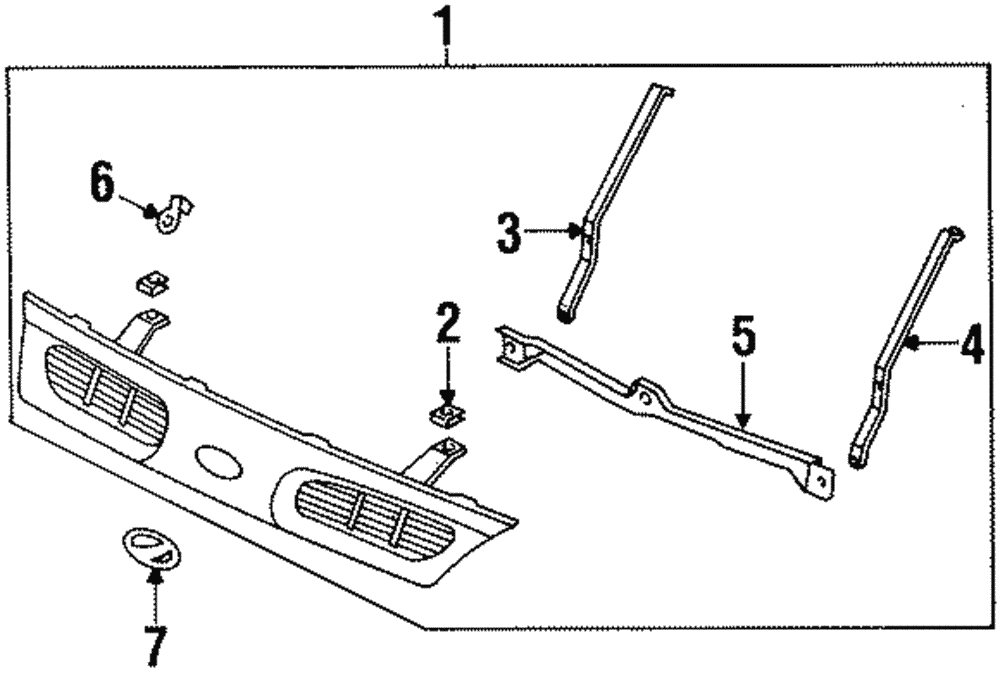 Grille Assembly, Rad - GM (12335577)