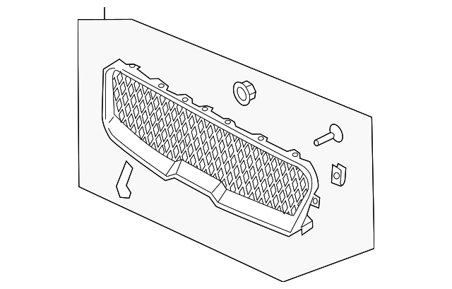 Grille - Ford (GD9Z-8200-CA)