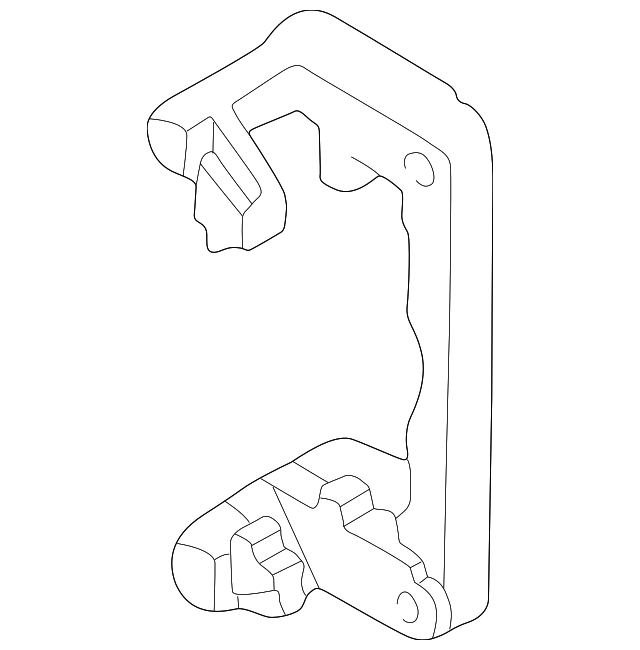 20012007 GM Rear Disc Brake Caliper Bracket 18044882