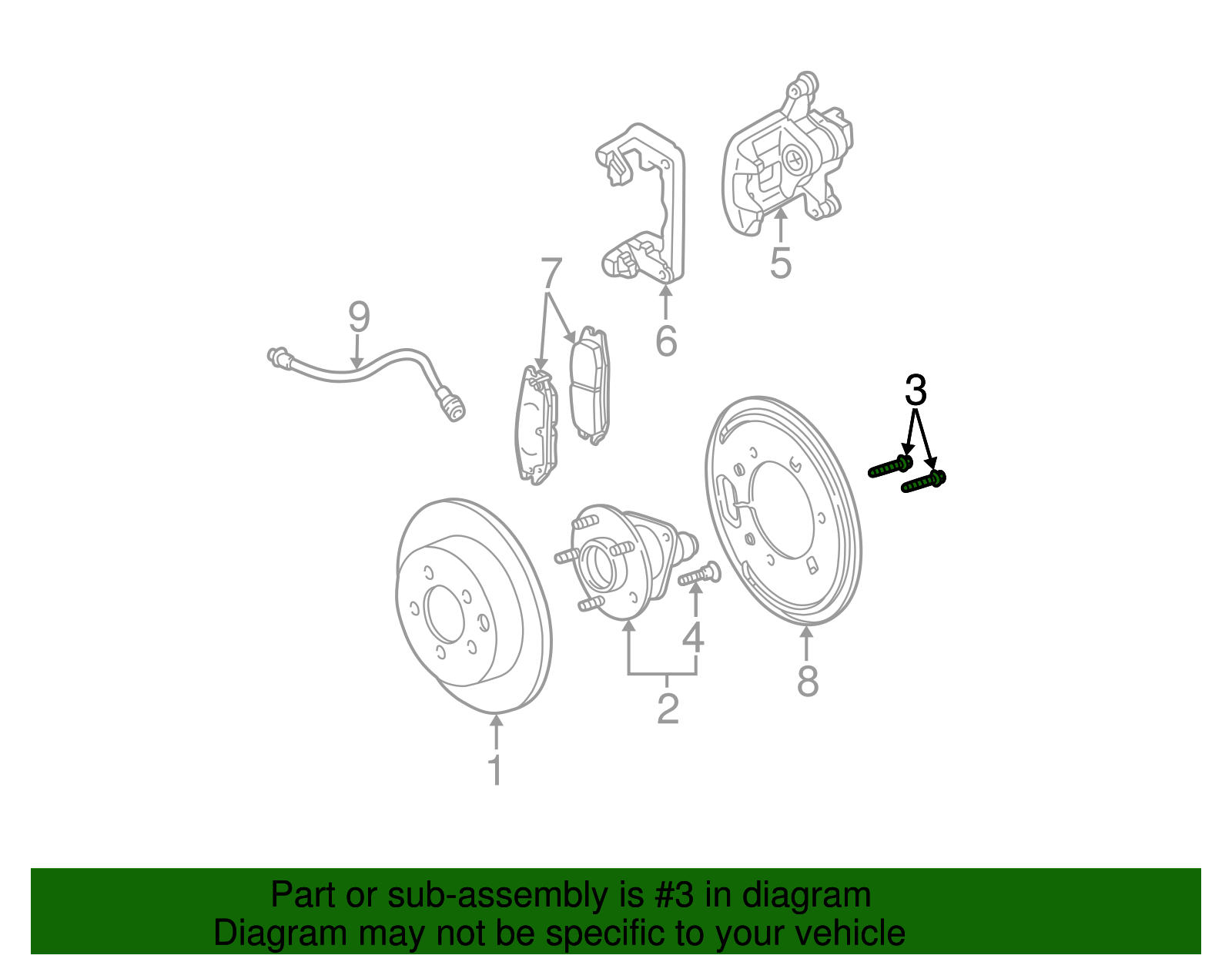 Multi-Purpose Bolt - GM (11570948)