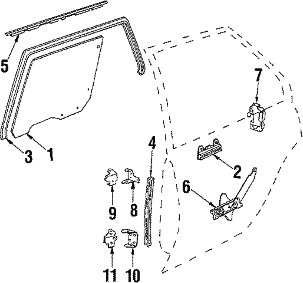 Hinge Strap - GM (20166692)
