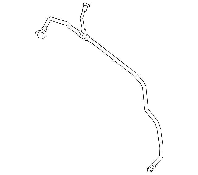 2017 Buick LaCrosse Fuel Tank Filler Evaporative Emission Hose 84323229 GM Parts Online