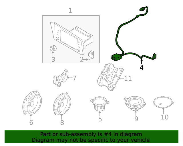 Genuine USB Port for 20212022 Hyundai Elantra Part 96120AA0204X