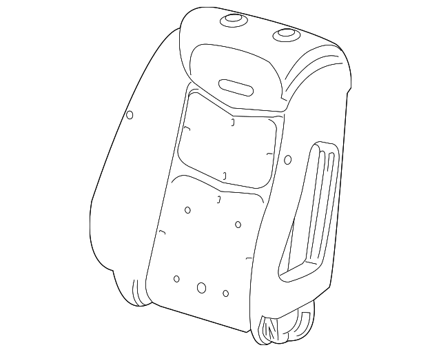 Driver Seat Back Pad - GM (84085983)