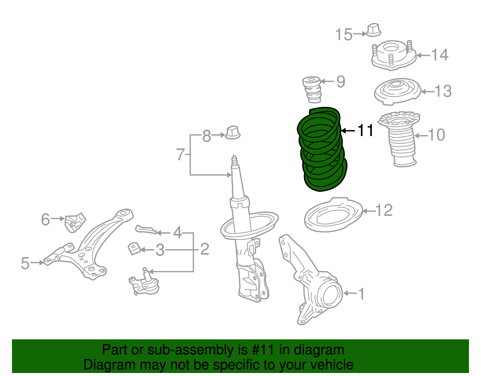 Coil Spring - Toyota (48131-0E340)