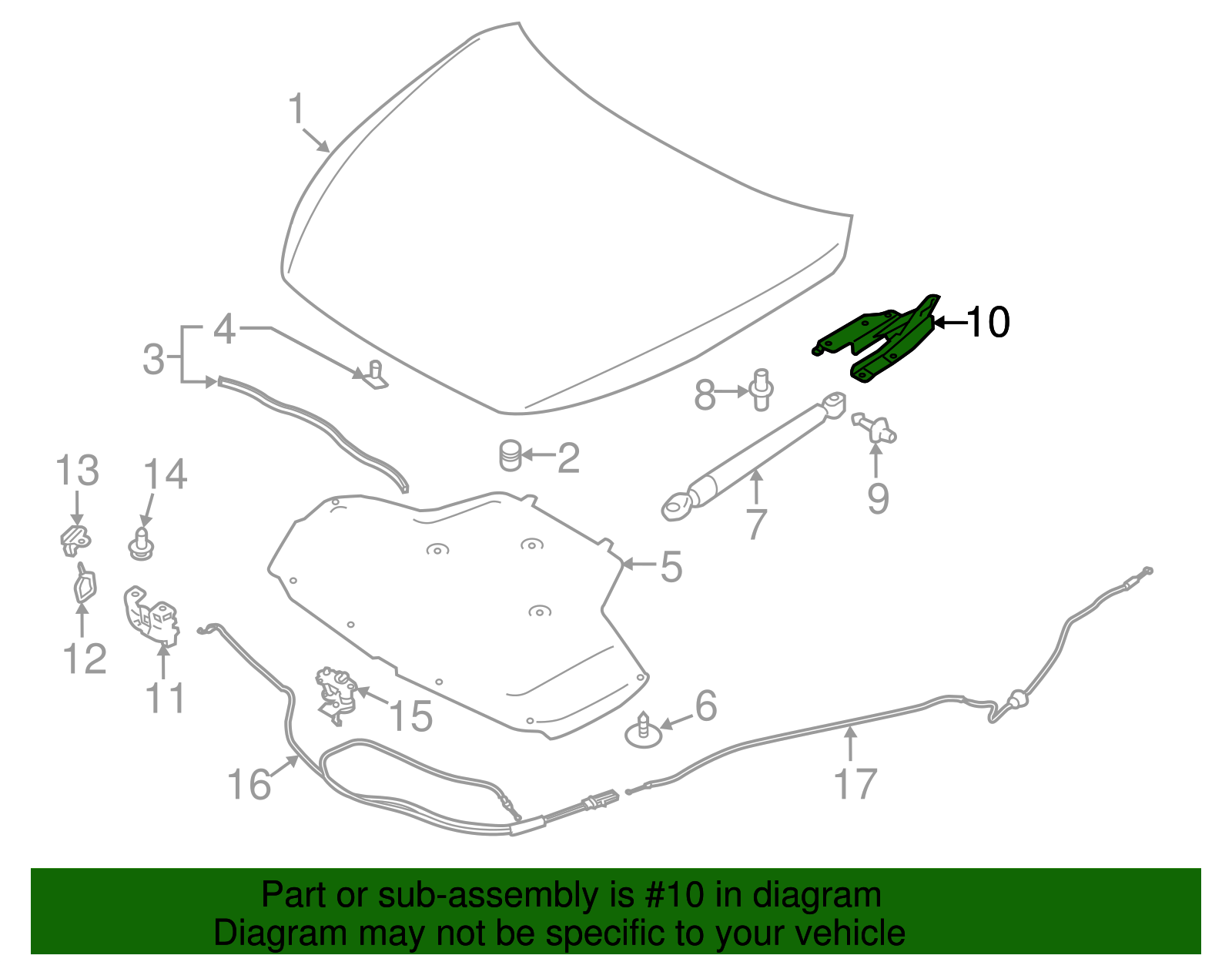 2011-2020 Infiniti Hinge 65400-JF00B | Faulkner Infiniti of Willow Grove